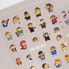 Crayon Shin-chan 3D Embossed Nail, Pen Holder, Cup, Phone & Camera Cartoon Stickers