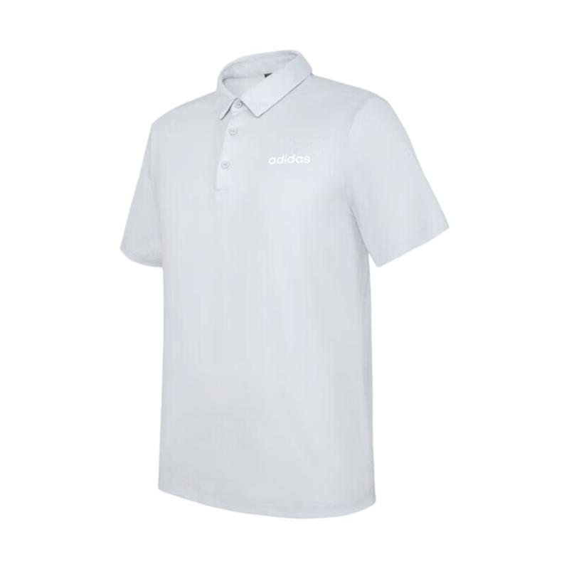 Adidas Men's Wrinkle-Resistant Breathable Sports Casual Polo Short Sleeve JI6026