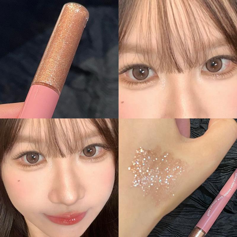 Neon Glazed Long-lasting Liquid Eyeshadow: Super Sparkle Crushed Diamond Matte Glitter for Crystal Clear Highlighting 2.8g