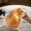 Creative Cartoon Orange Cat Shaped Tissue Box Coffee Table Desk Decoration Ceramic Tissue Box Bedside Table Paper Towel Case
