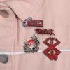Berserk Beherit Anime Game Red Cartoon Brooch Lapel Pin Backpack Hat Clothing Accessories Badge Jewelry Gift For Friends