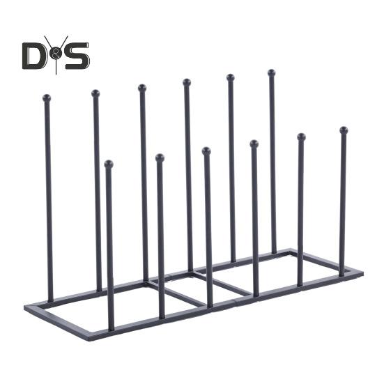 

Отдельно стоящая стойка для обуви и ботинок. Прочная металлическая конструкция, устойчивая к ржавчине, простая установка. Органайзер для обуви и ботинок. чёрный