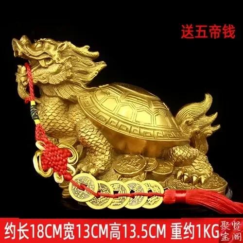 1 PC Brass Zhao Gongming ornaments living room Household Sacrifice office shop Desktop decoration Housewarming gift feng shui