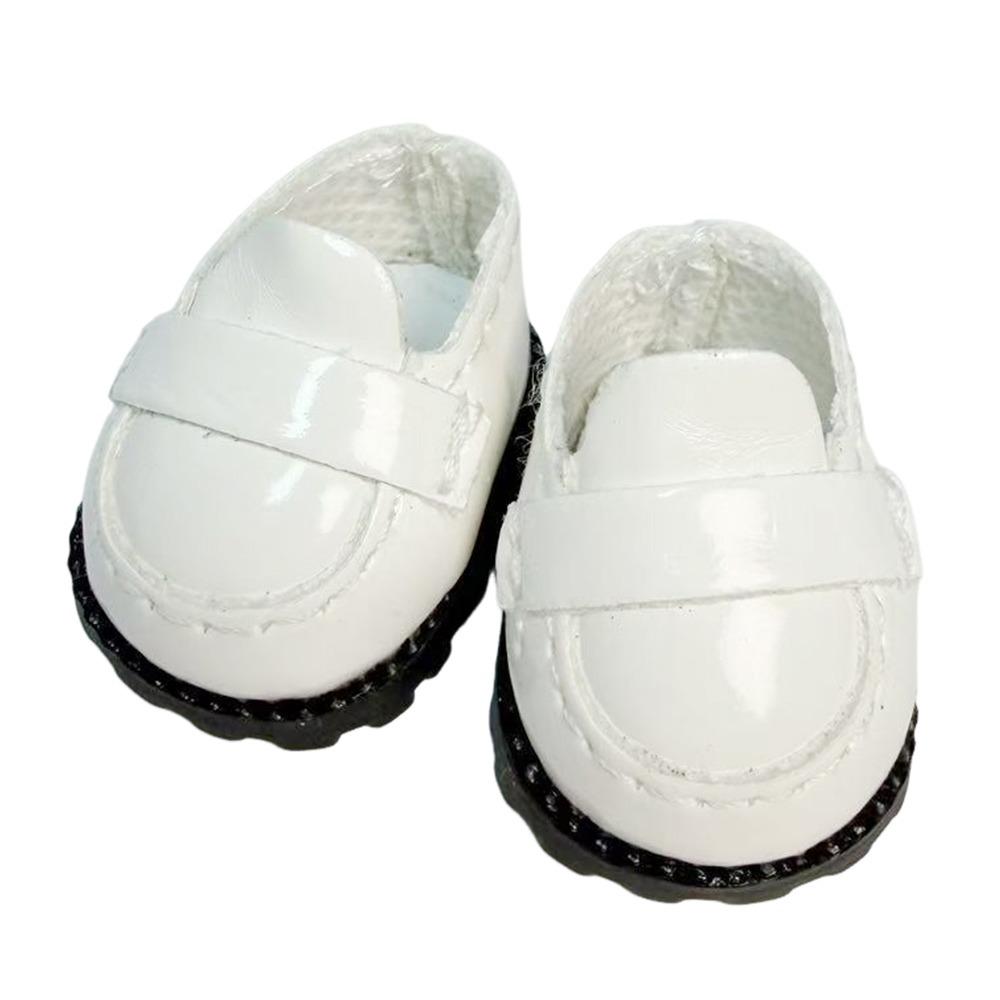 Leather Material Doll Leather Shoes 3.5cm Size Mini Doll Shoes Mini Doll Doll Boots OB27 Doll