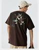 Kappa Retro Short Sleeve New Men's Pattern Printed T-shirt Pure Cotton Round Neck Half Sleeve Summer