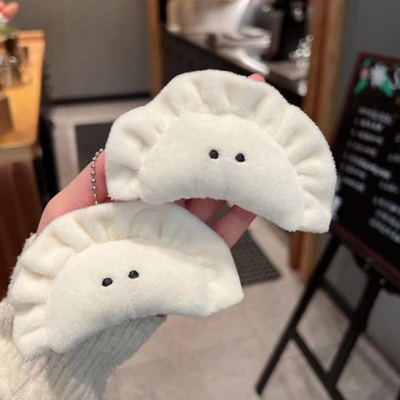 Cute Pendant Key Ring Plush Keychain Soft Stuffed Keyrings For Boy Girl For Bag Decorations Student Accessories