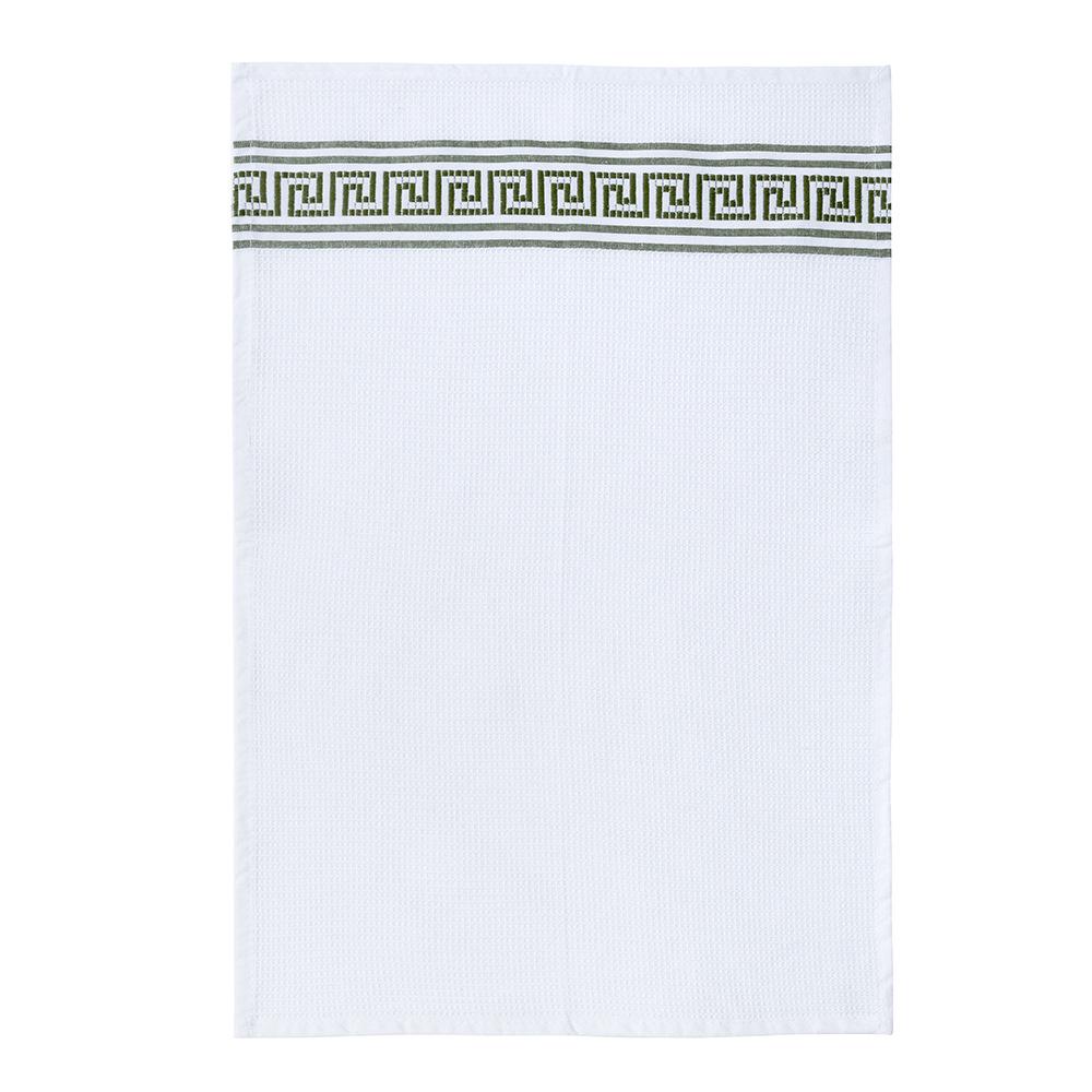 Colorful Absorbent Kitchen Towel - Soft, Large, Thick Polyester-Cotton Tea Towel for Multi-functional Use