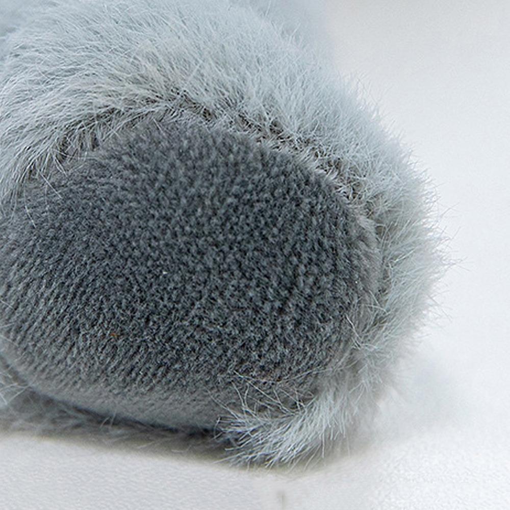 Fluffy Rhino Plush Toy Wrist Pad Rhino Plush Doll Backpack Pendant Rhino Doll Pendant Kids Gifts