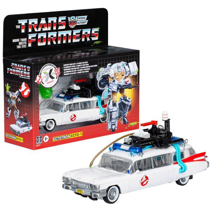 Figurine - Hasbro - Ectotron - Transformable en 22 mouvements - Blanc - Pour enfants à partir de 6 ans