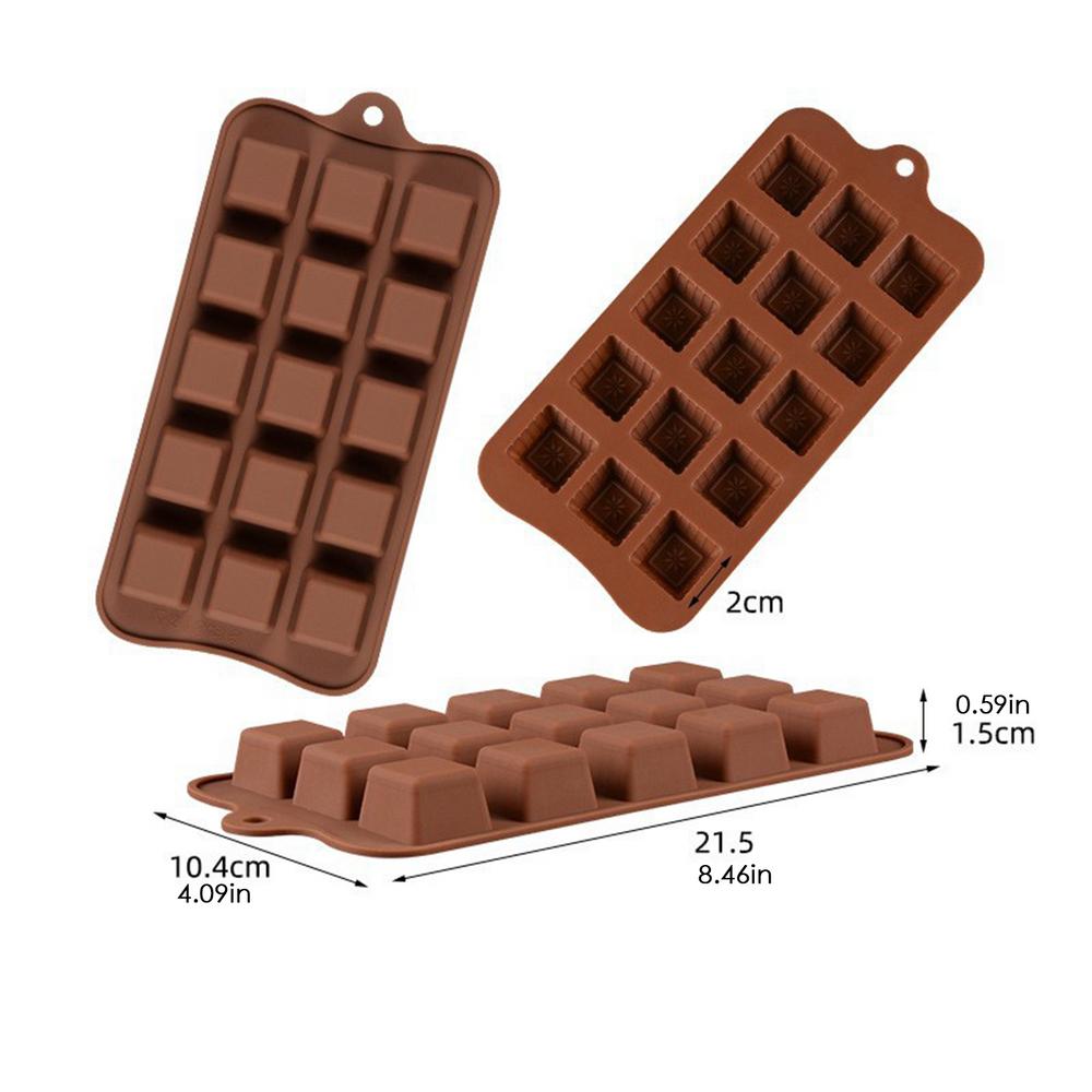 Silicone Chocolate Mold Creative Chocolate Mold With Different Shapes Candy Making Supplies Silicone Trays No-Stick Silicone Ice