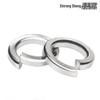 304 Stainless Steel Split Lock Washer - American Style Spring Spacer for Inch Screws