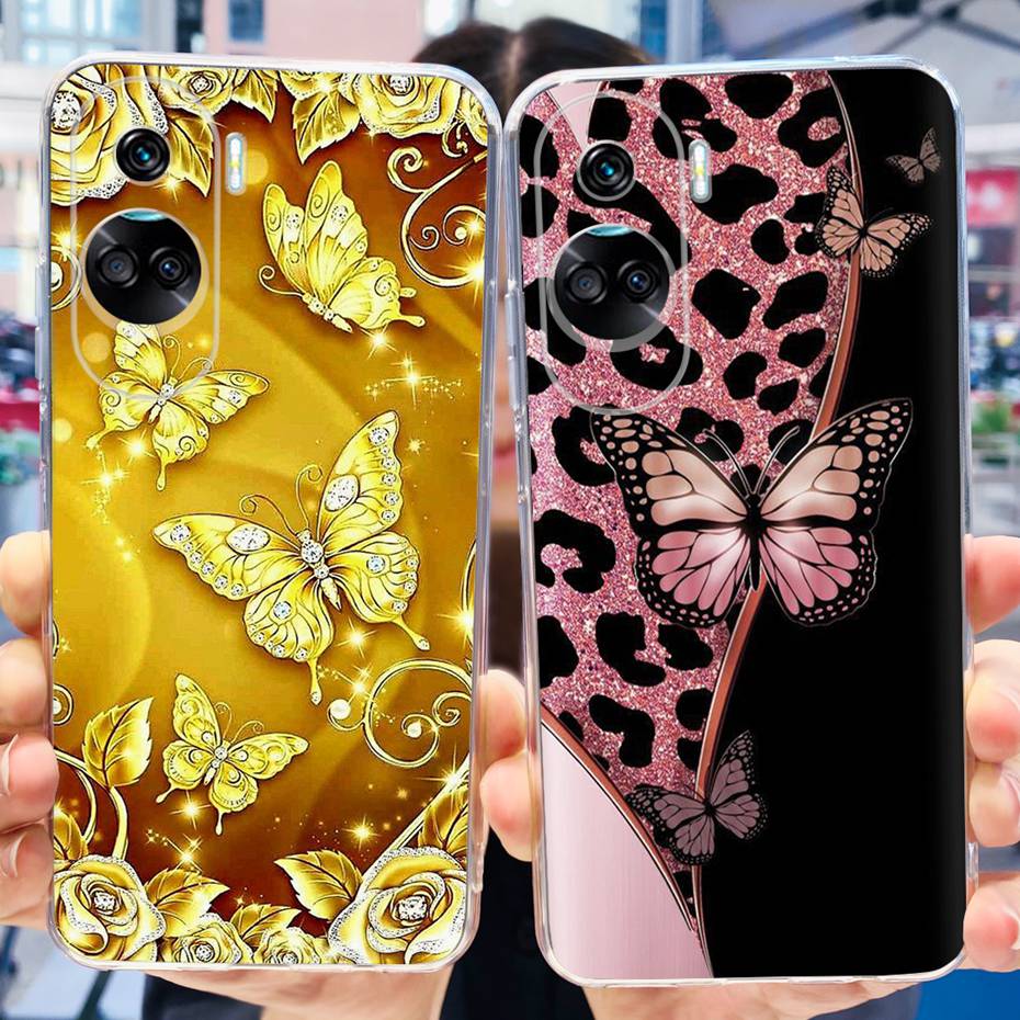 For Honor 90 Lite CRT-NX1 Cool Dragon Cartoon Phone Case For Honor 90lite Soft Silicone TPU Cases