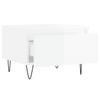 Coffee Tables 2 pcs High Gloss White 50 x 46 x 35 cm Particleboard
