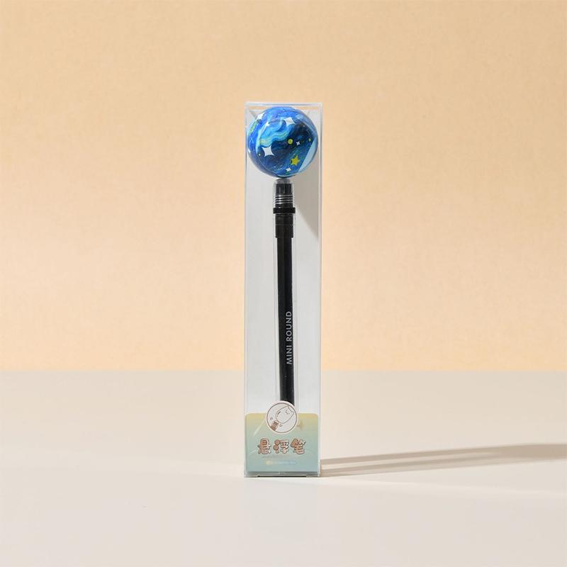 

Креативная вращающаяся ручка-планета для спиннинга, декомпрессионная ручка, снимающая стресс, вращающиеся гелевые ручки, студенческие канцелярские товары A2