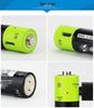Încărcător de Baterii Fast Charging USB de Generația a 5-a pentru Baterii cu Litiu de 1.5V, Încărcător Universal Inteligent cu 4 Sloturi pentru Baterii, Instrument de Frumusețe