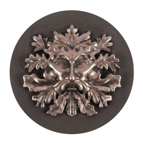Something Different Suporte para bastão de incenso Green Man One Size bronze