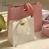 Luxury  Packaging Paper Bag Gift Bag with Ribbon Handle for Holiday Party Birthday Present Storage