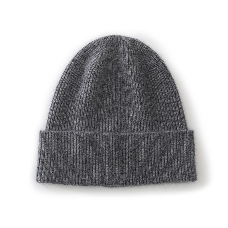 Soft and Glutinous Cashmere Hat New Autumn and Winter Women's Fashionable and Casual Ear Protecting Pile Hat  Fashionable Knitted Hat