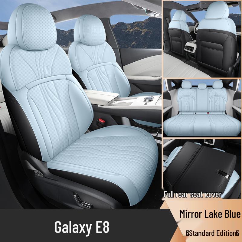 Galaxy E8 Full Leather Universal Car Seat Cushion - Four Seasons Model