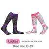 Winter Professional Ski Socks, Thickeneded, Warm, Non-Slip, Long Socks, Outdoor Mountaineering Sports Socks, Compression Calf Socks for Women