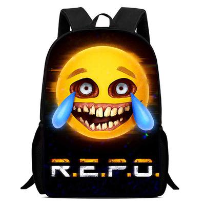 Kinder Cartoon REPO Rucksäcke Jungen und Mädchen Schüler Geburtstagsgeschenk Kind Schultaschen Große Kapazität Camping Langlebiger Rucksack