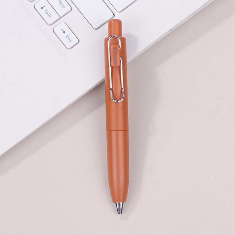 

0,5 мм маленькая толстая сердечник толстая мини-карманная ручка нейтральная быстросохнущая водонепроницаемая Uniball одно нажатие портативная A3