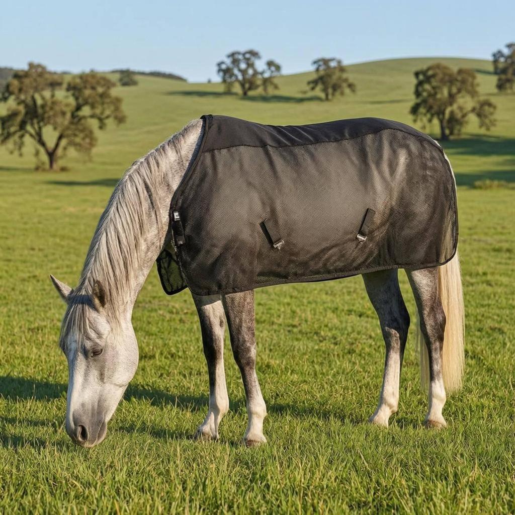 Mesh Fly Sheet Nylon Equine Gear Protection
