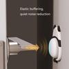 14mm Thick Anti Collision Door Stoppers Soft Rubber Wall Protectors Strong Adhesive Door Guard Easy Installation