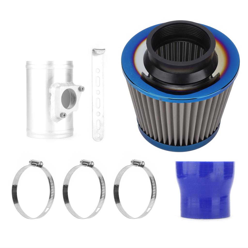 Cold Air Intake Inlet Filter Induction Kit Highflow Performance Auto Car Accessories