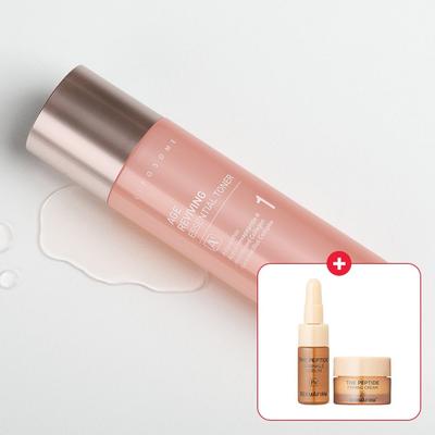 Omlazující základní tonikum A4 200 ml (Dar: 5ml peptidové sérum + 7g krému)