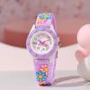 Silicone Cartoon Watch Student Party Love Flower Decoration Quartz Watch Little Girl Children'S Watch Female