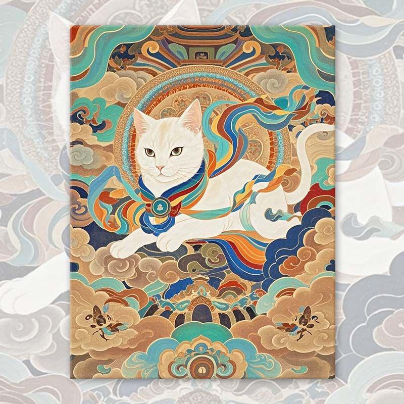 

Набор для рисования акрилом «Мифический зверь Дуньхуана» 2025 20 x 30 cm