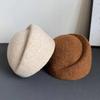 Elegáns kalapdobozos kalap Francia stílusú Fedora kalap Egyenruha légiutas-kísérő kalap Gyógyszeres doboz kalap Hölgy