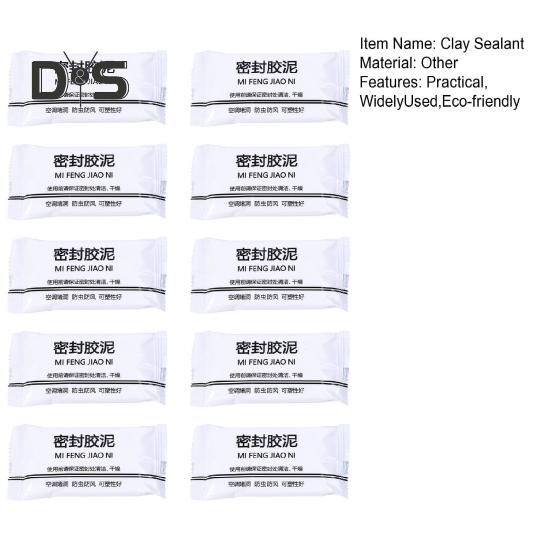 10 Stück wasserdichte Reparaturversiegelung, Tonversiegelung, umweltfreundlich, flexibel, schnell versiegelnd, weit verbreitetes Tonversiegelungszubehör