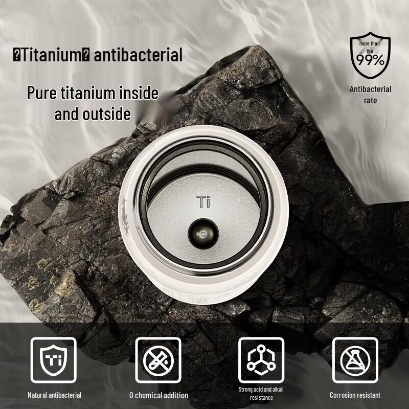 TOMIC Portable Ceramic Insulated Mug