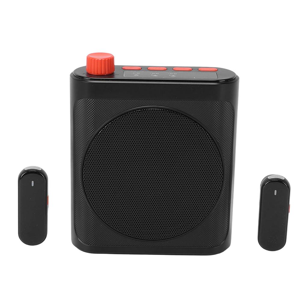 15W Wireless Voice Amplifier Rechargeable Bluetooth 5.4 Noise Reduction Portable Speaker Magnetic Lavalier Microphones