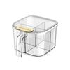 Household Four-Grid Divided Seasoning Box