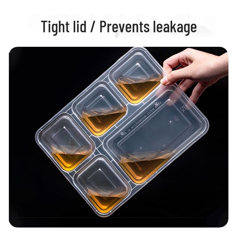 Chenyuhao Disposable 5-Compartment Takeout Container