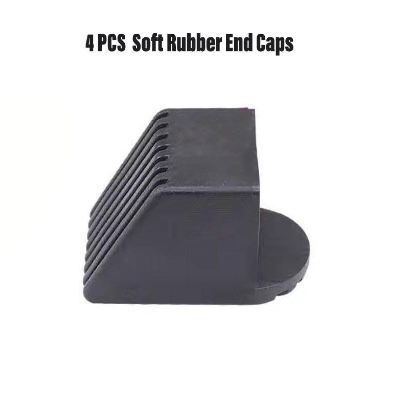 Hochwertige Kunststoff-Fußkappen für Sportgeräte und medizinische Möbel Halten Ihre Böden kratzfrei Set mit 4 Stück