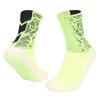 Colorful Shock-Absorbing Non-Slip Mid-Calf Football Socks with Thick Terry Bottom, Breathable Design for Adults