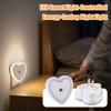 LED Smart Light-Controlled Energy-Saving Night Light (US Standard Heart Shape)
