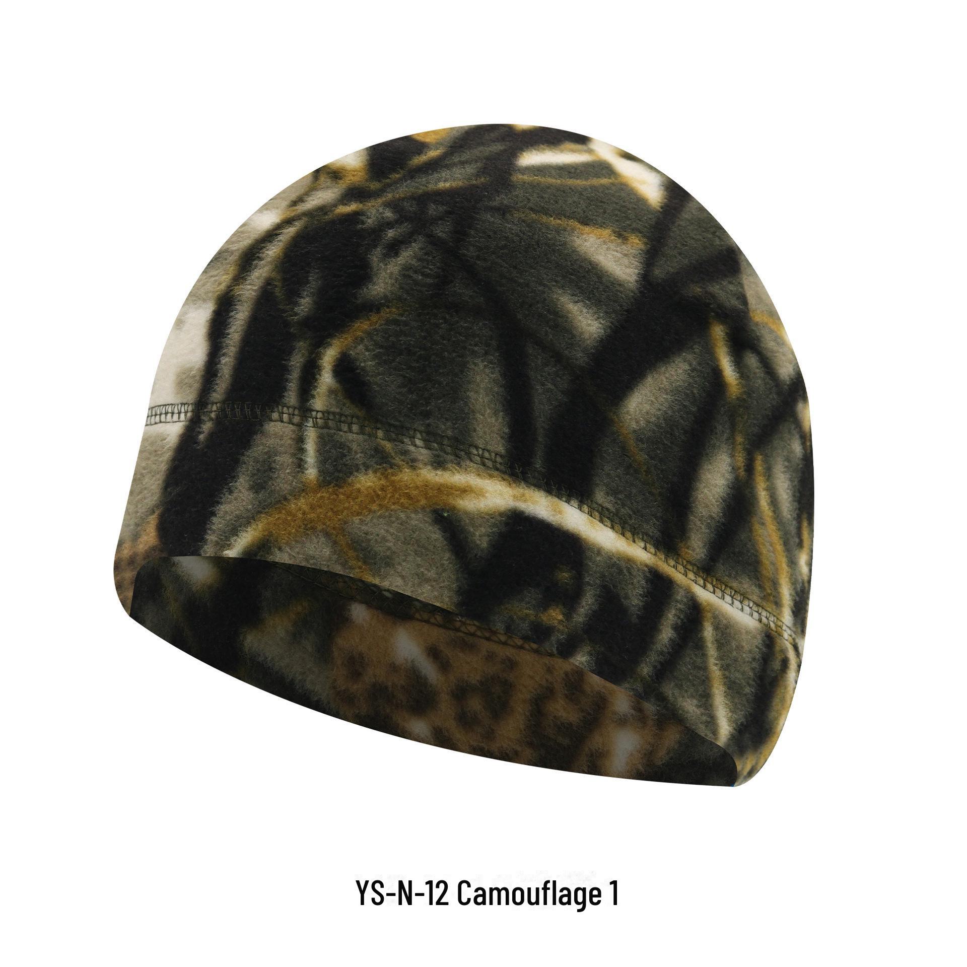 

Unisex Outdoor Fleece Hat for Autumn/Winter Sports - Windproof, Warm, Ideal for Mountaineering, Cycling, Skiing, and Running One Size