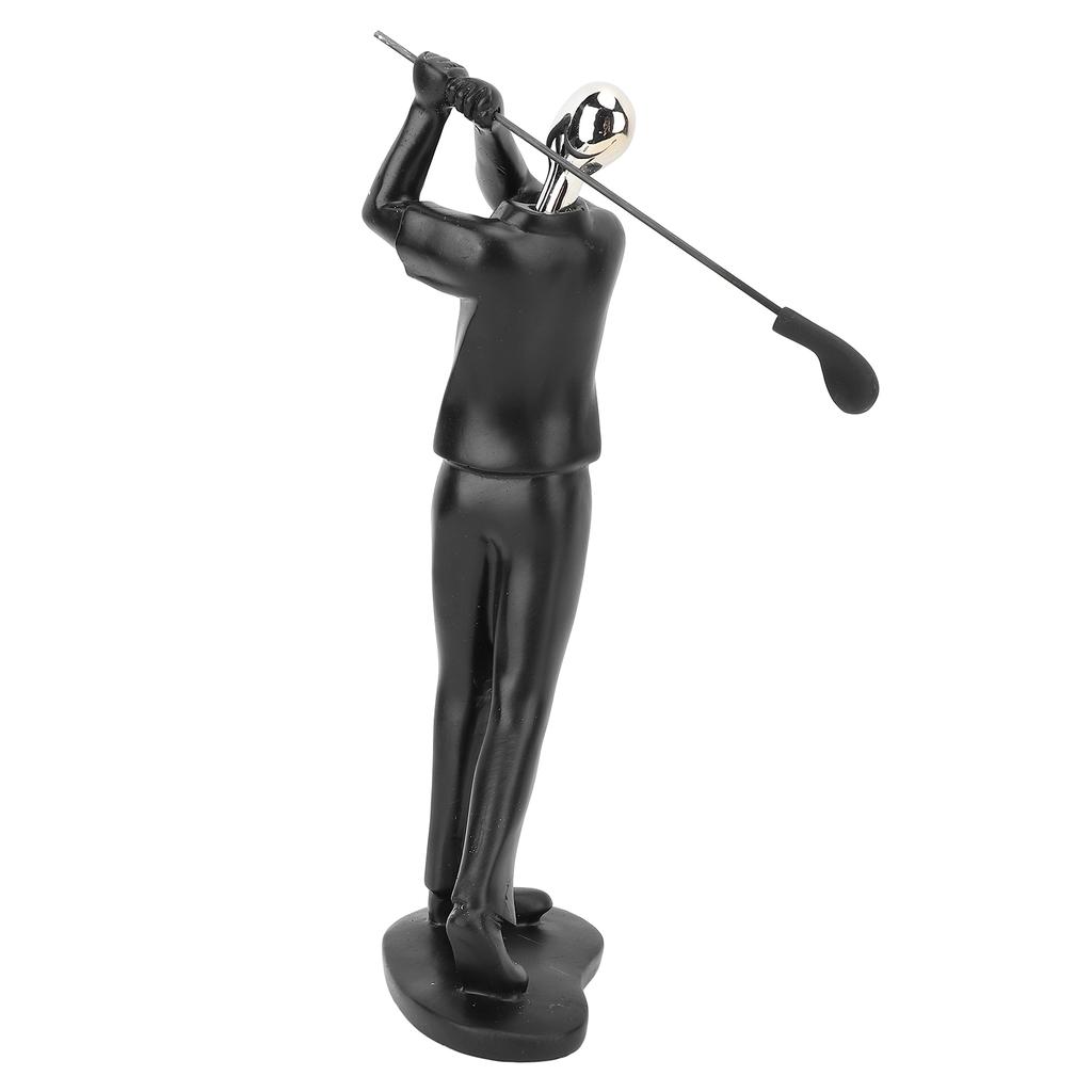Resin Musician Figurines Abstract Sports Men Figures Decorative Sculpture Ornament for Desktop Living Room Type 3