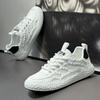 Mesh Breathable Casual Shoes 2024 Fashion Tide Shoes Soft Bottom Lightweight Men Sneaker Flat Comfort Board Shoes Non-slip Tenis