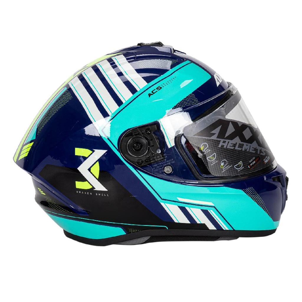 Motorcycle Helmets Accessories Gear Plate For AXXIS DARKENS HAWK