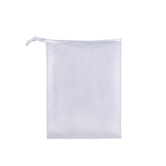 20Pcs Soap Net Skin-friendly Dual Mesh White Color Soap Saver Bag for Bath