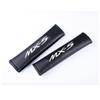 2pcs PU material carbon fiber texture Fashion Car Seat Belt Cover Car Seat belt shoulder Pads For Mazda MX5
