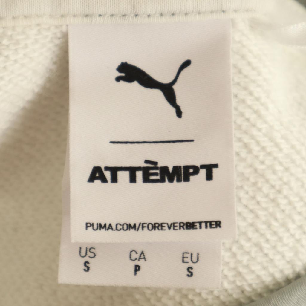 PUMA ATT_MPT Attempt Collaboration Long sleeve Sweatshirts S white Men's Used
