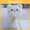 Soft Toy Cat Keychain Adorable Plush Material Perfect For Bags And Gifts