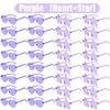 16-160Pcs Wedding Heart Shape Sunglasses Bachelorette Party Favor for Guests Fun Party Sunglasses Rimless Heart Shaped Glasses